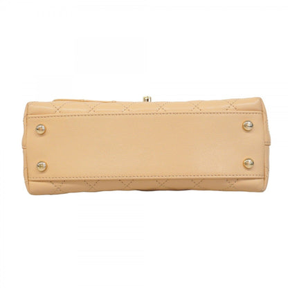 Chanel Brown Leather Coco Handle
