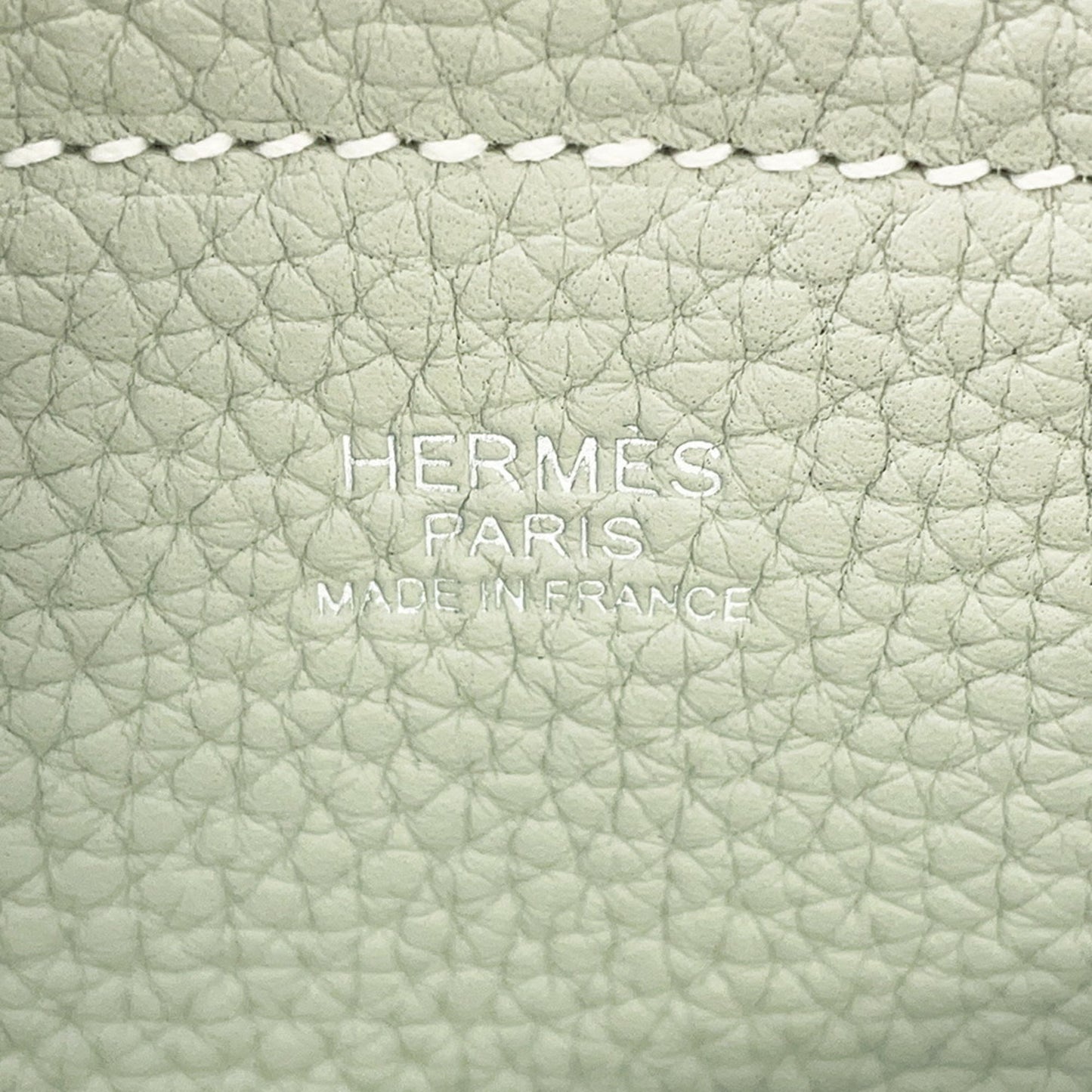 Hermès Green Leather --