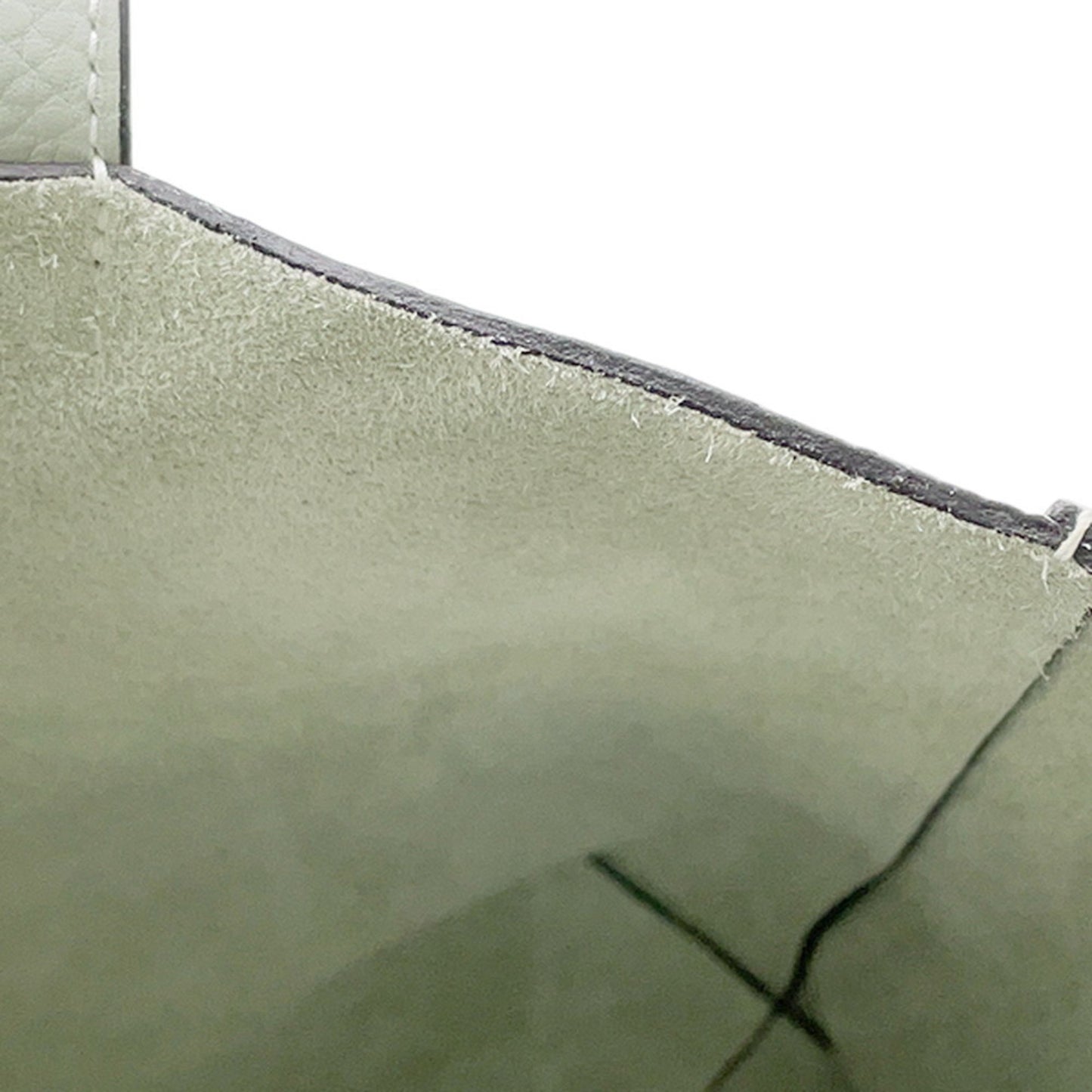 Hermès Green Leather --