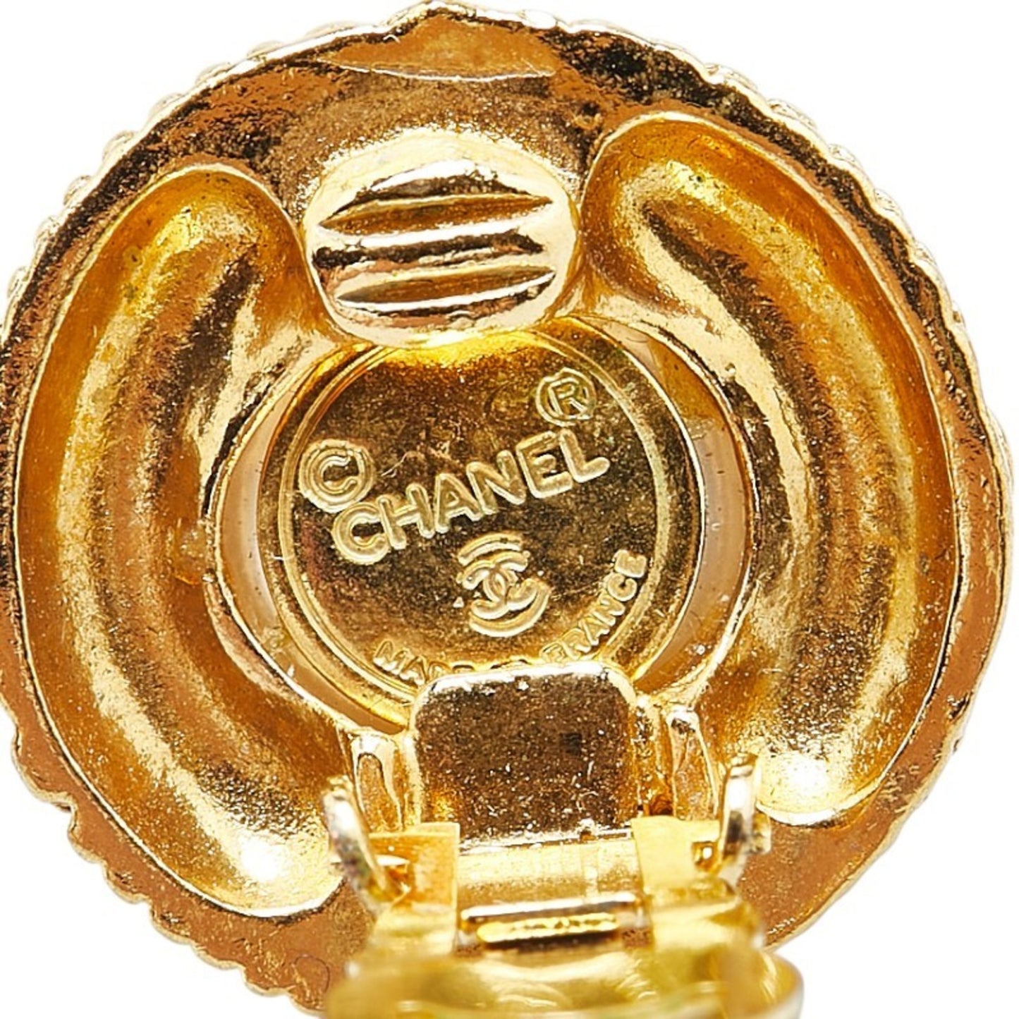 Chanel Gold Metal Coco Mark