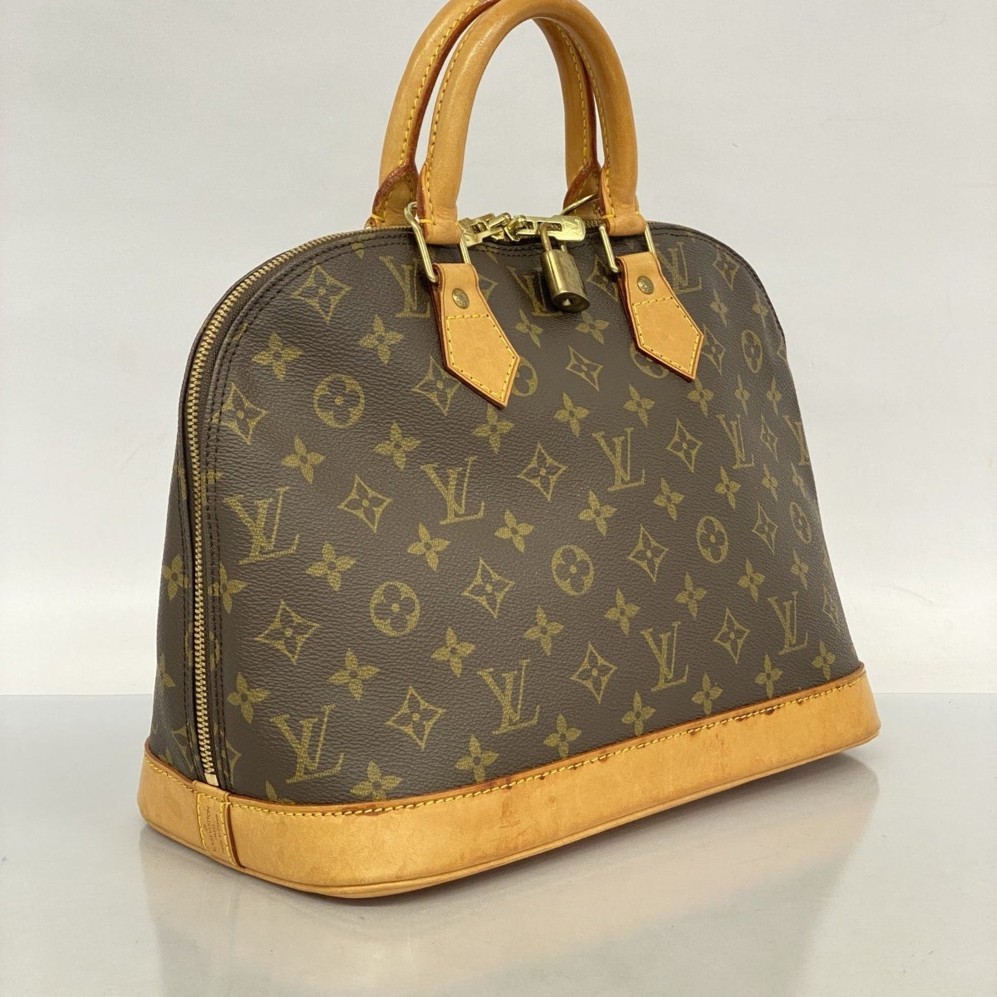 Louis Vuitton Brown Canvas Alma
