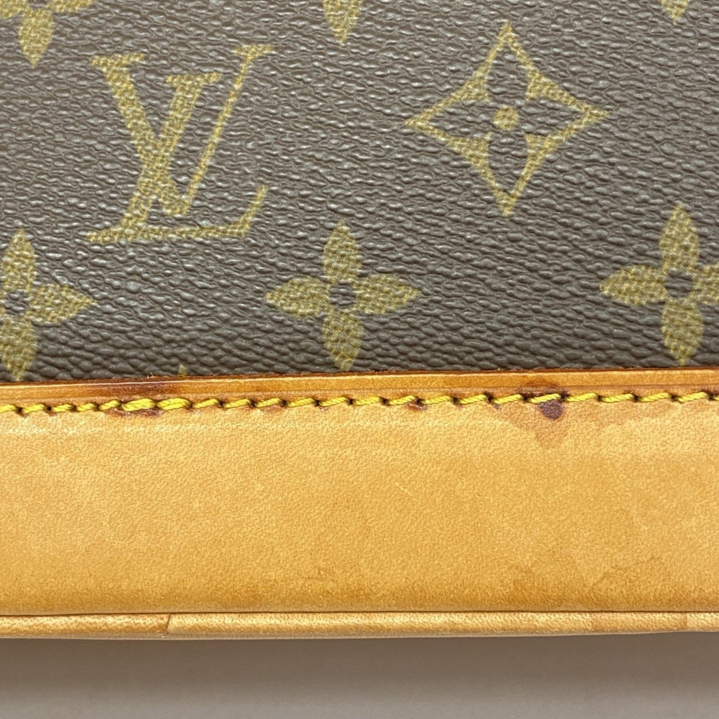 Louis Vuitton Brown Canvas Alma