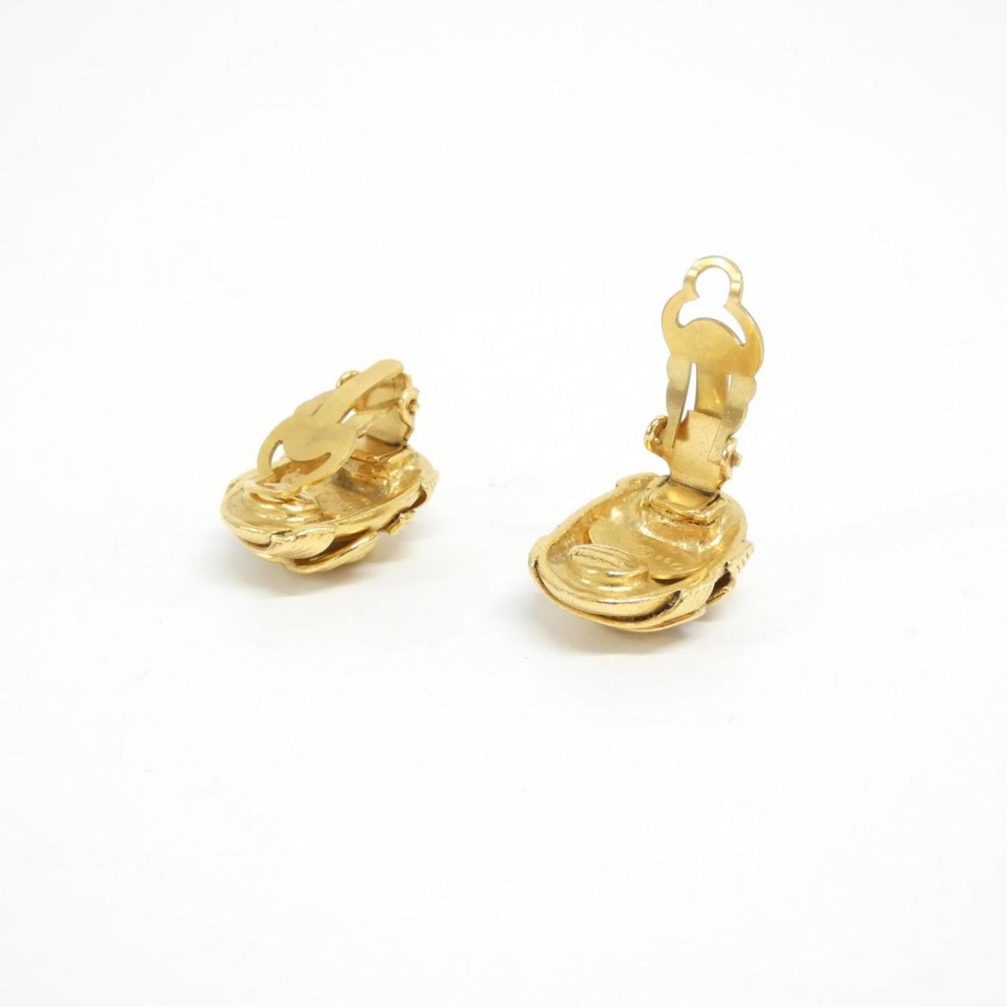 Chanel Gold Gold Plated Coco Mark