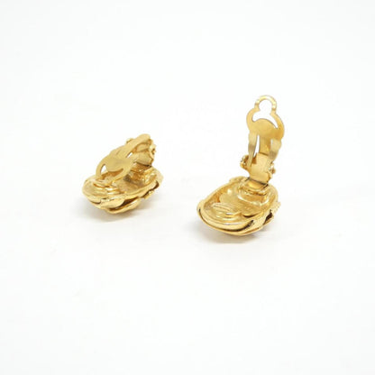 Chanel Gold Gold Plated Coco Mark