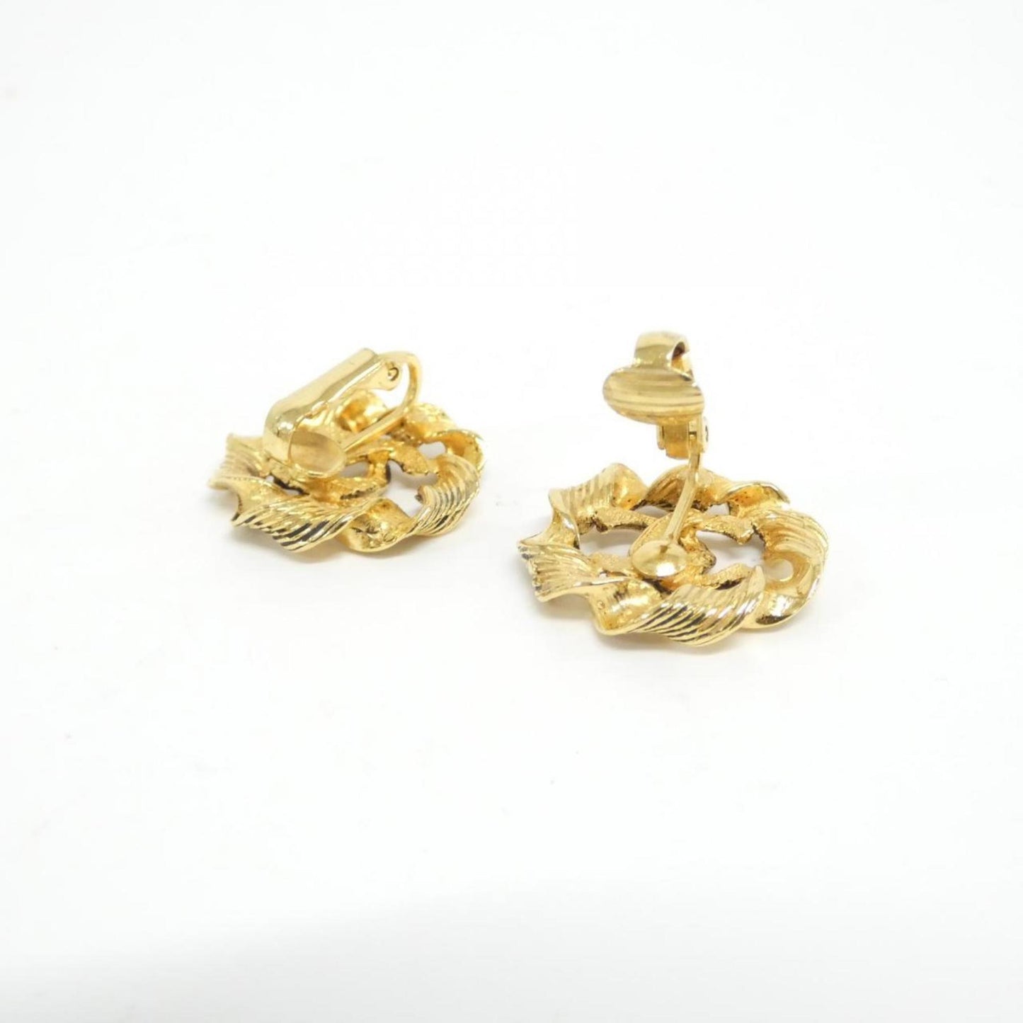 Chanel Gold Gold Plated Coco Mark