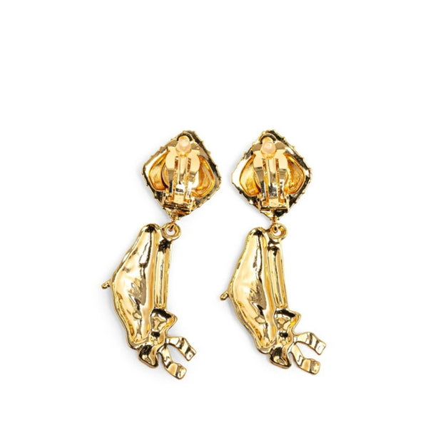 Chanel Gold Metal Cc