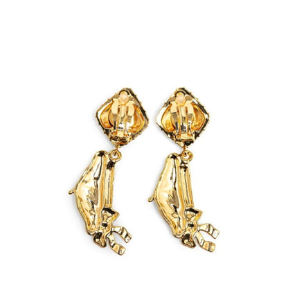 Chanel Gold Metal Cc