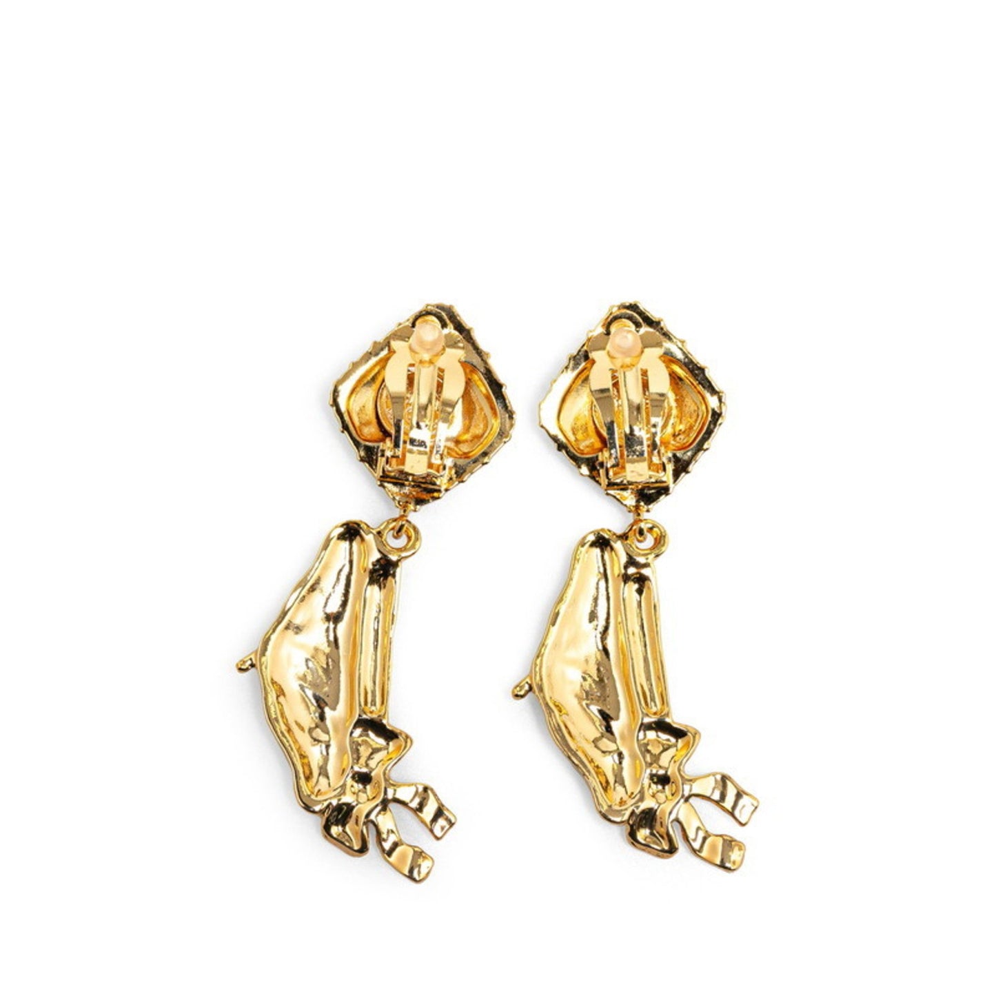 Chanel Gold Metal Earring