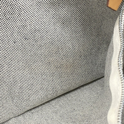 Hermès Black Canvas Fourre Tout