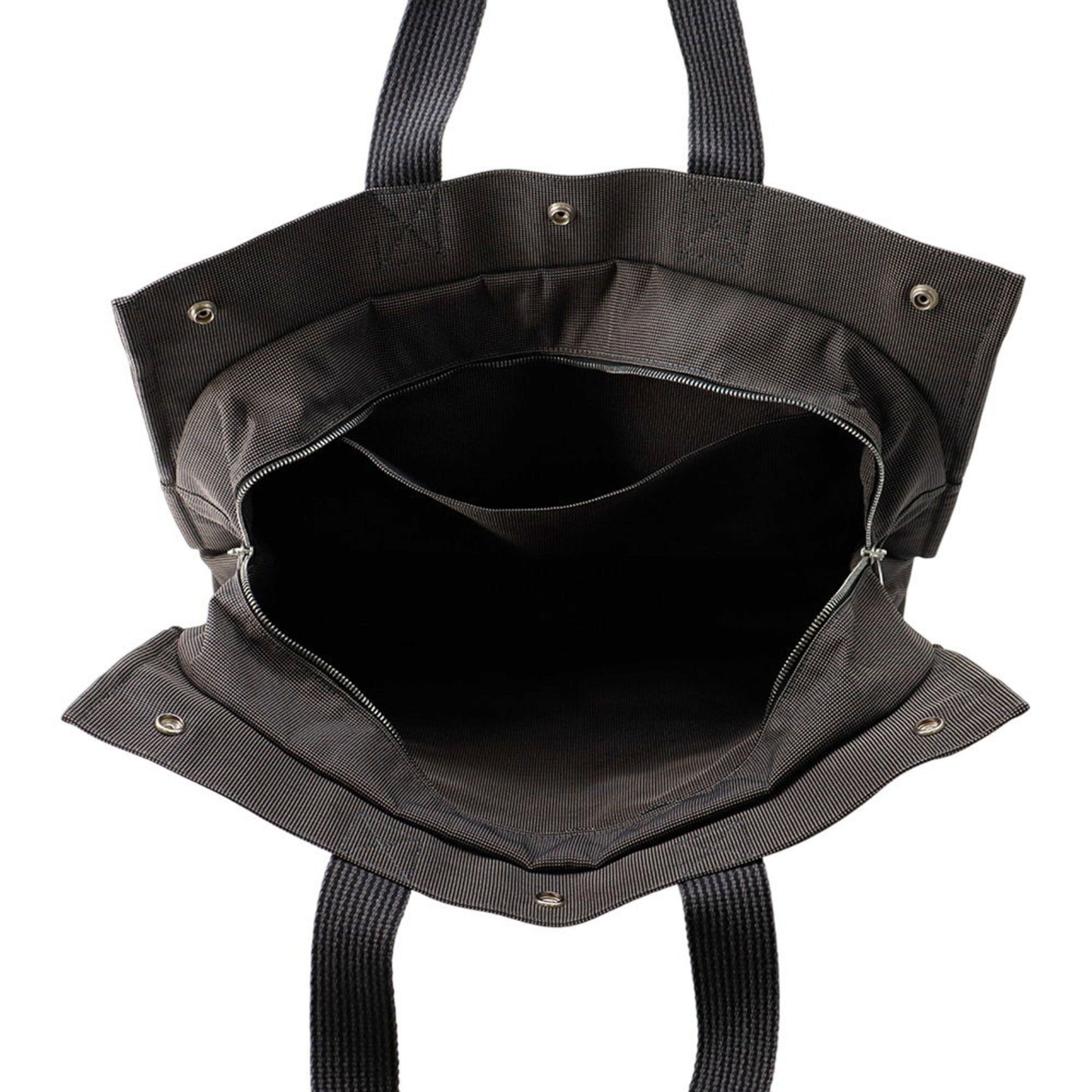 Hermès Gray Canvas Herline