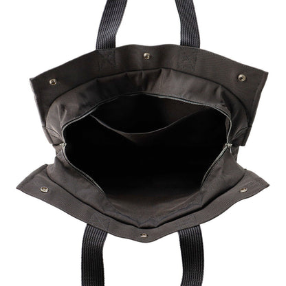 Hermès Gray Canvas Herline