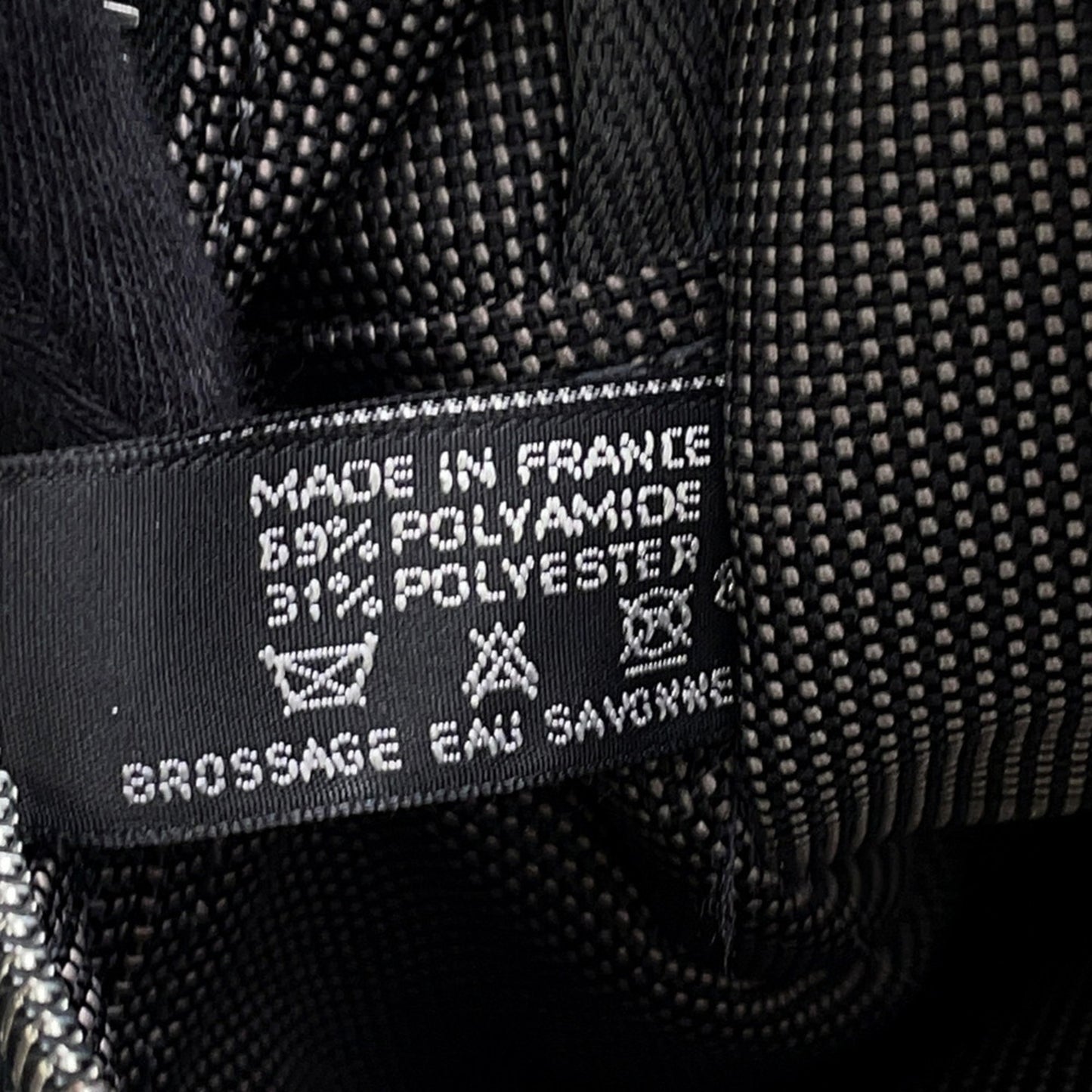 Hermès Gray Canvas Herline