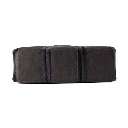 Hermès Gray Canvas Herline