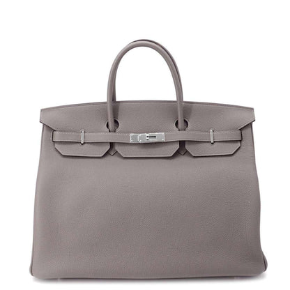 Hermès Gray Leather Birkin 40