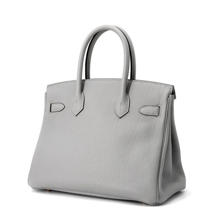 Hermès Gray Leather Birkin 30