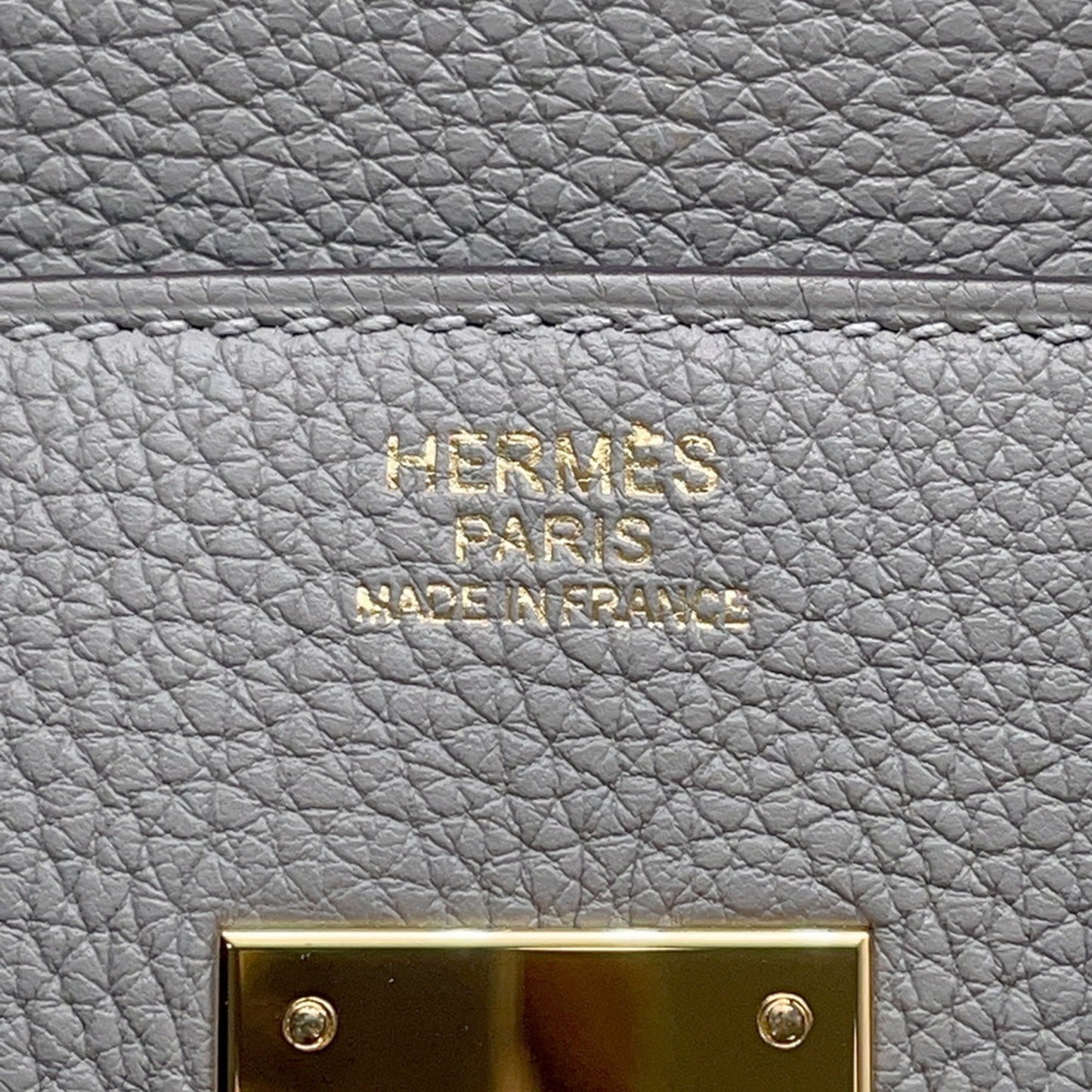 Hermès Gray Leather Birkin 30