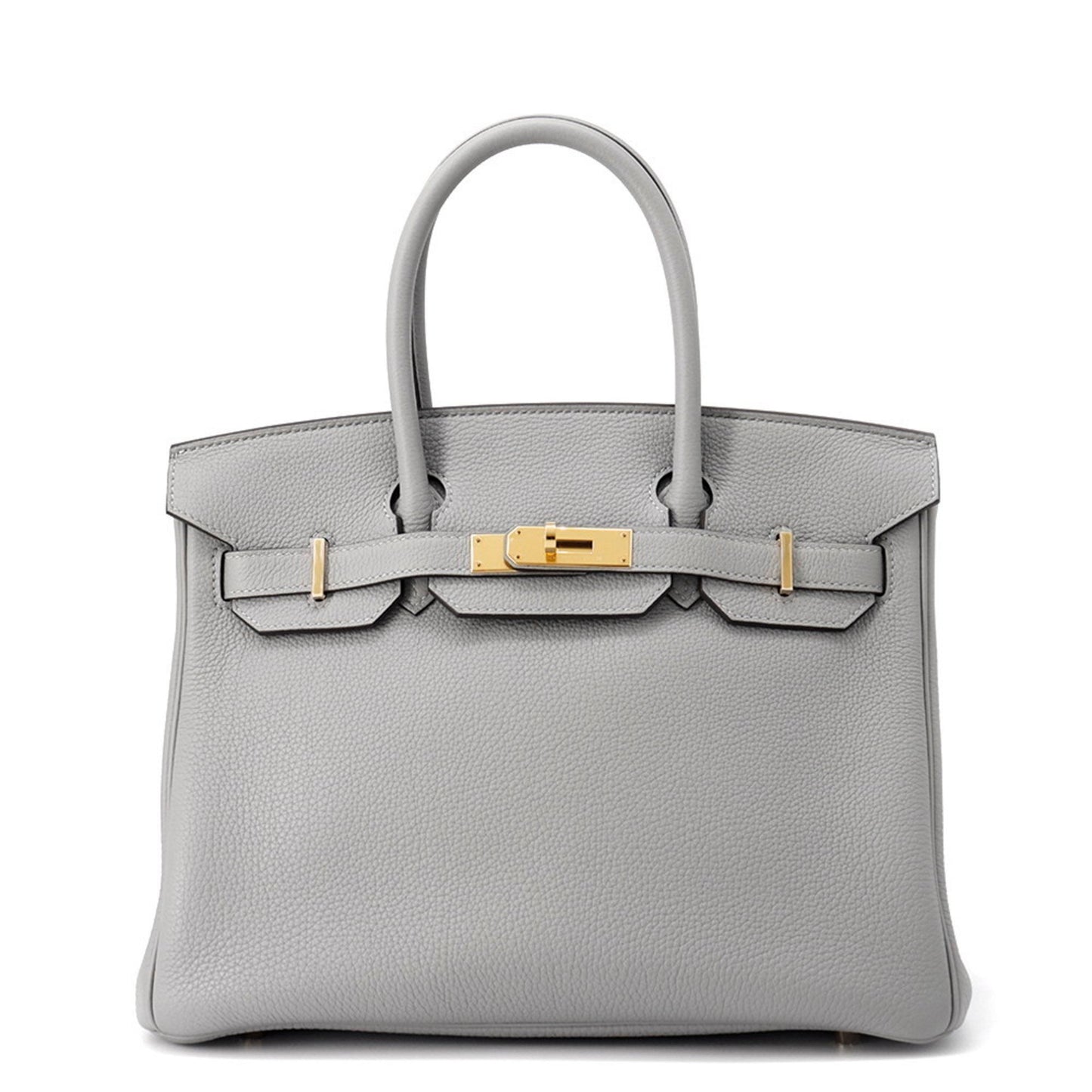 Hermès Gray Leather Birkin 30