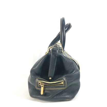 Louis Vuitton Black Leather Suhali