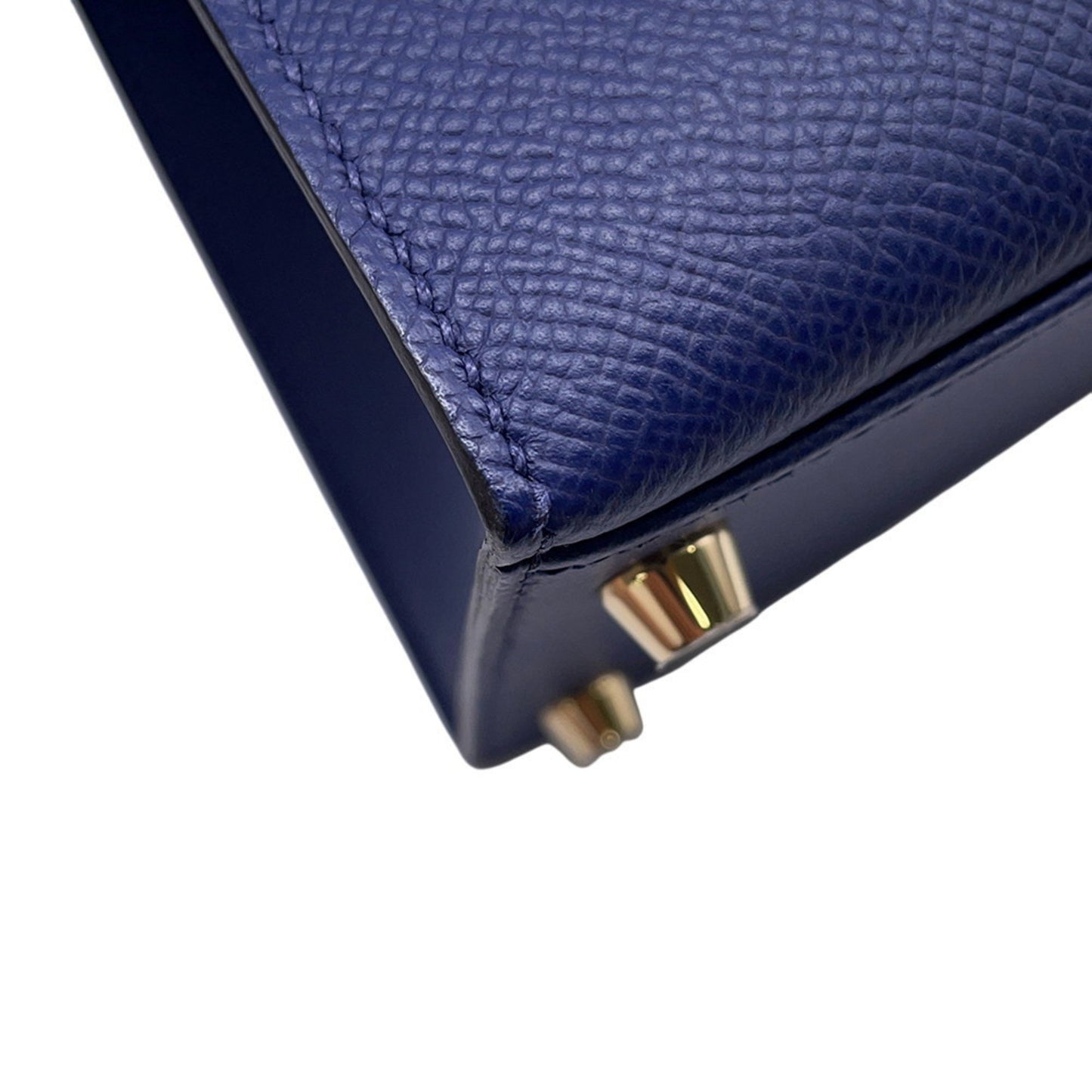 Hermès Blue Leather Kelly 28