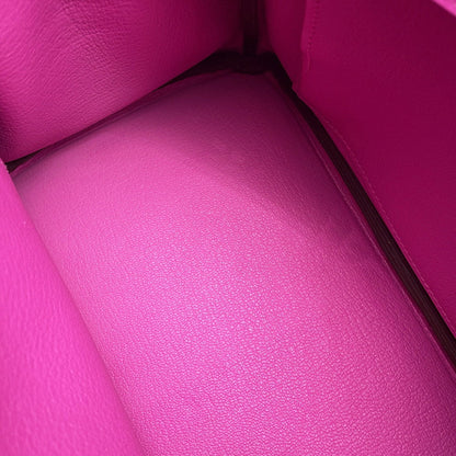 Hermès Pink Leather Birkin 25