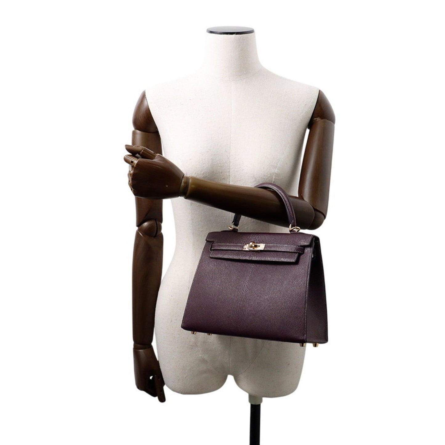 Hermès Red Leather Kelly 25