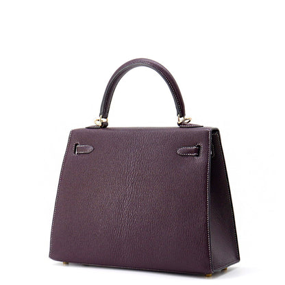 Hermès Red Leather Kelly 25