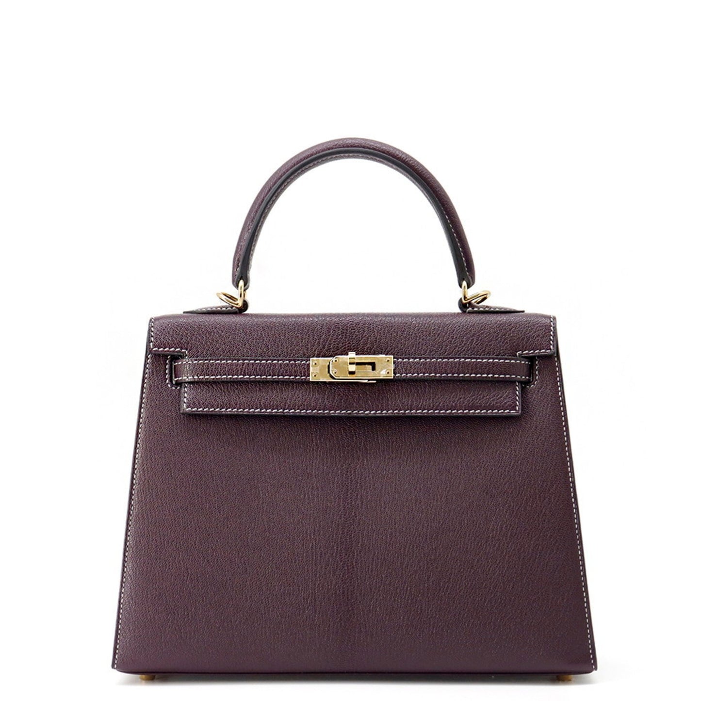 Hermès Red Leather Kelly 25
