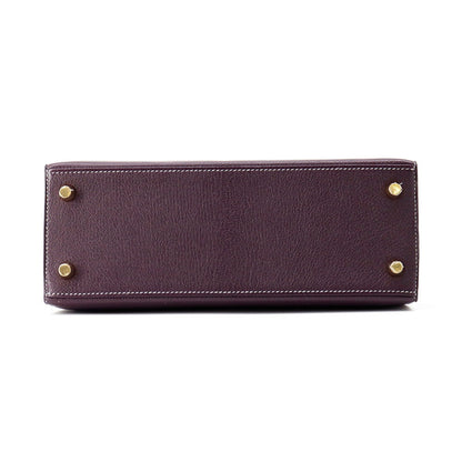 Hermès Red Leather Kelly 25