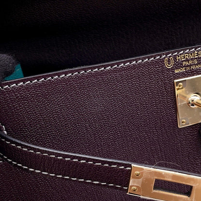 Hermès Red Leather Kelly 25