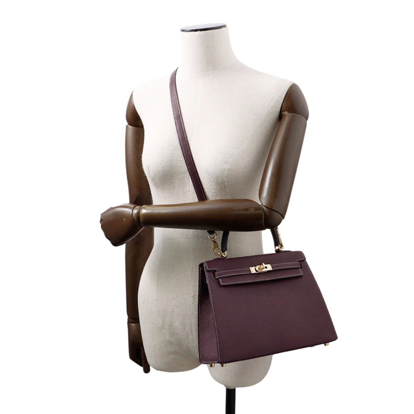 Hermès Red Leather Kelly 25