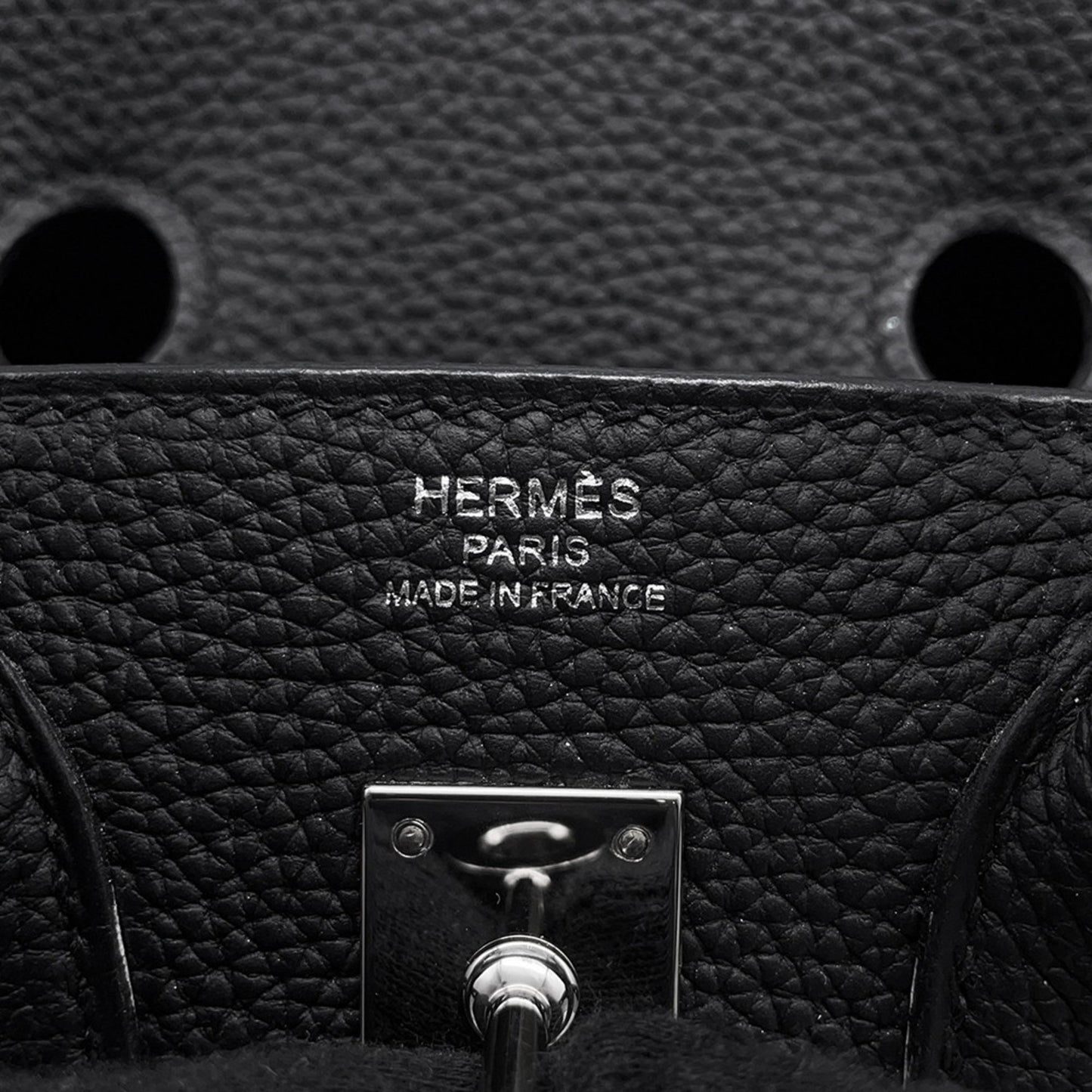 Hermès Black Leather Birkin 25