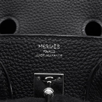 Hermès Black Leather Birkin 25