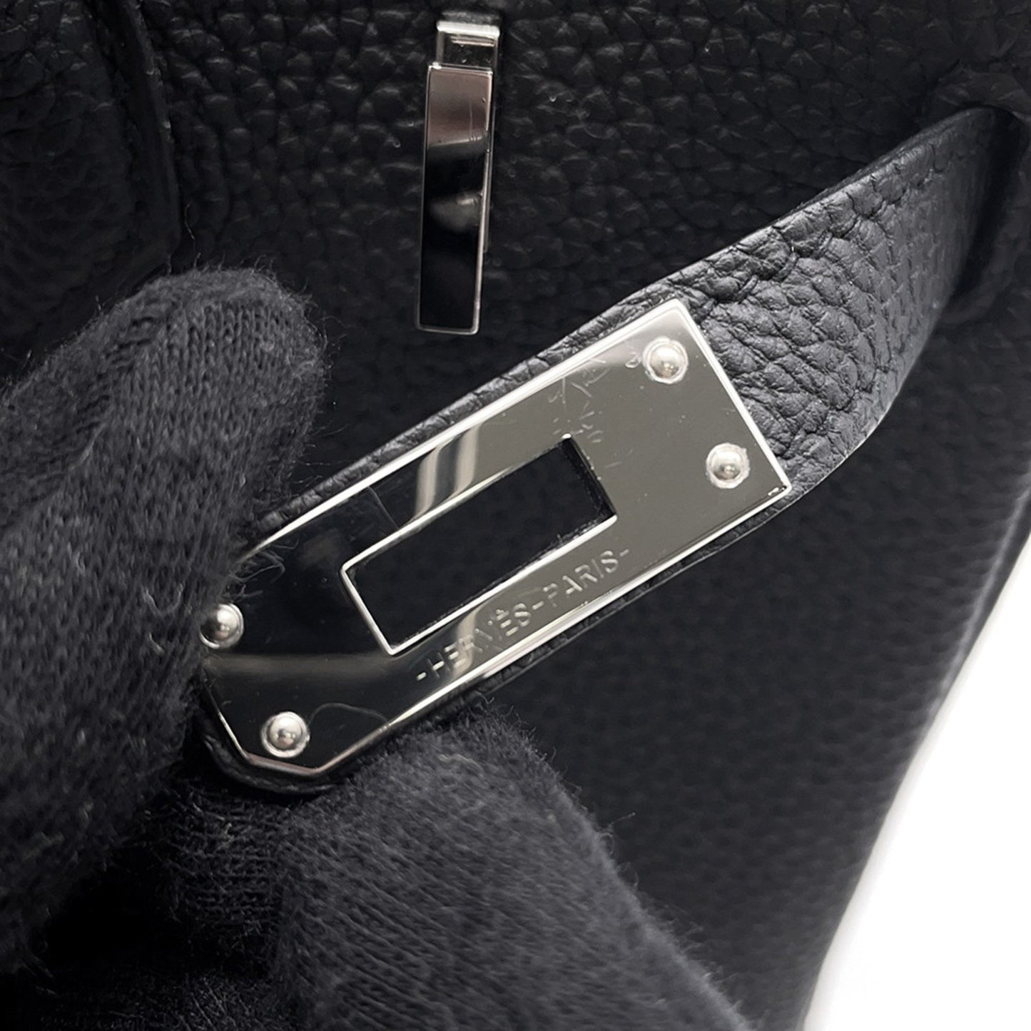 Hermès Black Leather Birkin 25