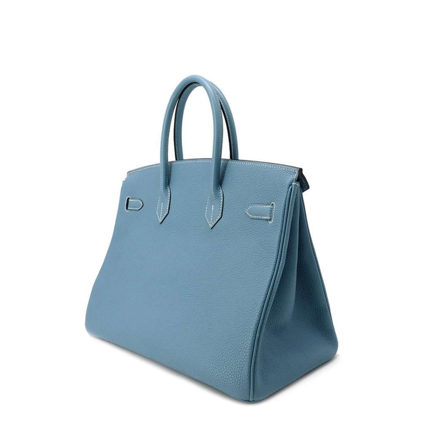 Hermès Blue Leather Birkin 35