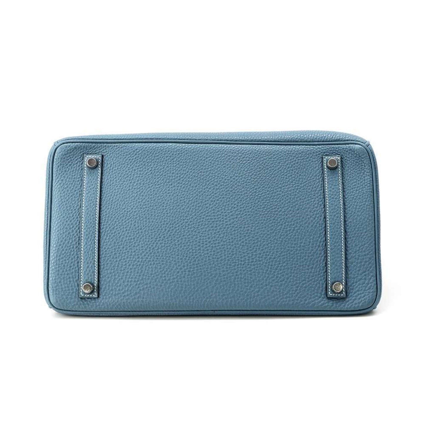 Hermès Blue Leather Birkin 35