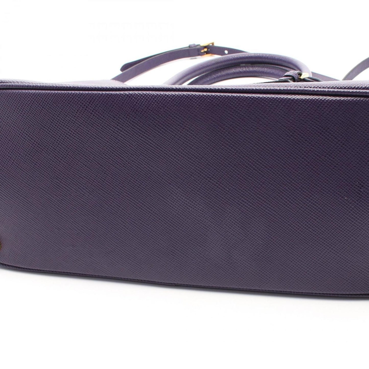 Prada Purple Leather Saffiano