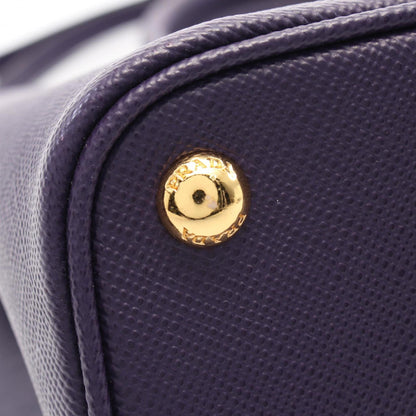 Prada Purple Leather Saffiano