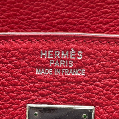 Hermès Red Leather Birkin 35