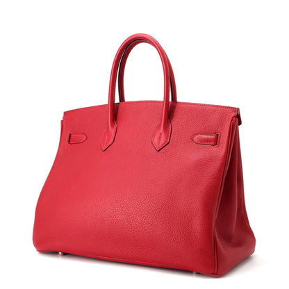 Hermès Red Leather Birkin 35