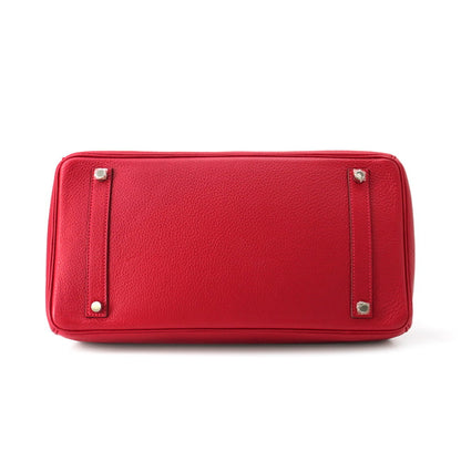 Hermès Red Leather Birkin 35