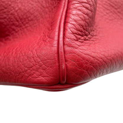 Hermès Red Leather Birkin 35