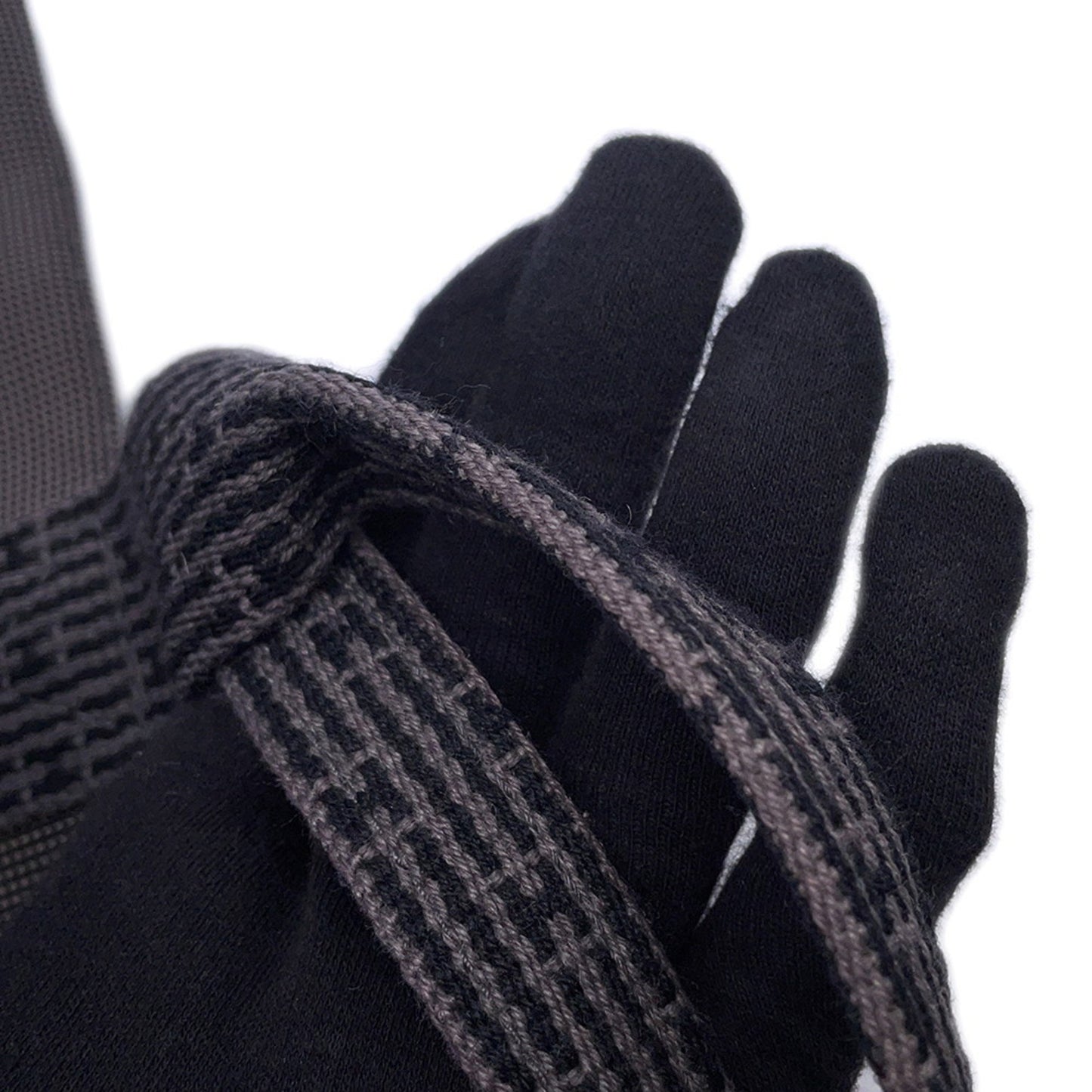 Hermès Gray Canvas Herline