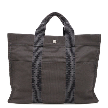 Hermès Gray Canvas Herline