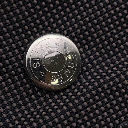 Hermès Gray Canvas Herline