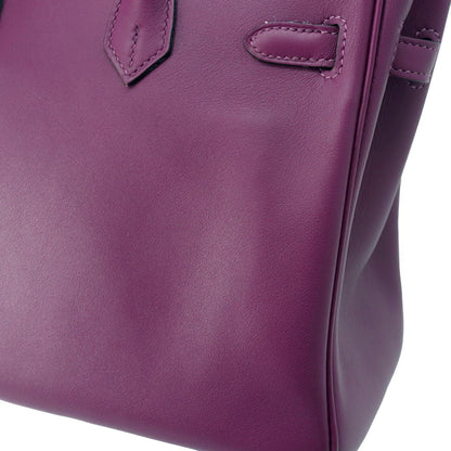 Hermès Purple Leather Birkin 25