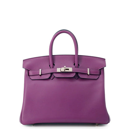 Hermès Purple Leather Birkin 25