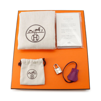 Hermès Purple Leather Birkin 25
