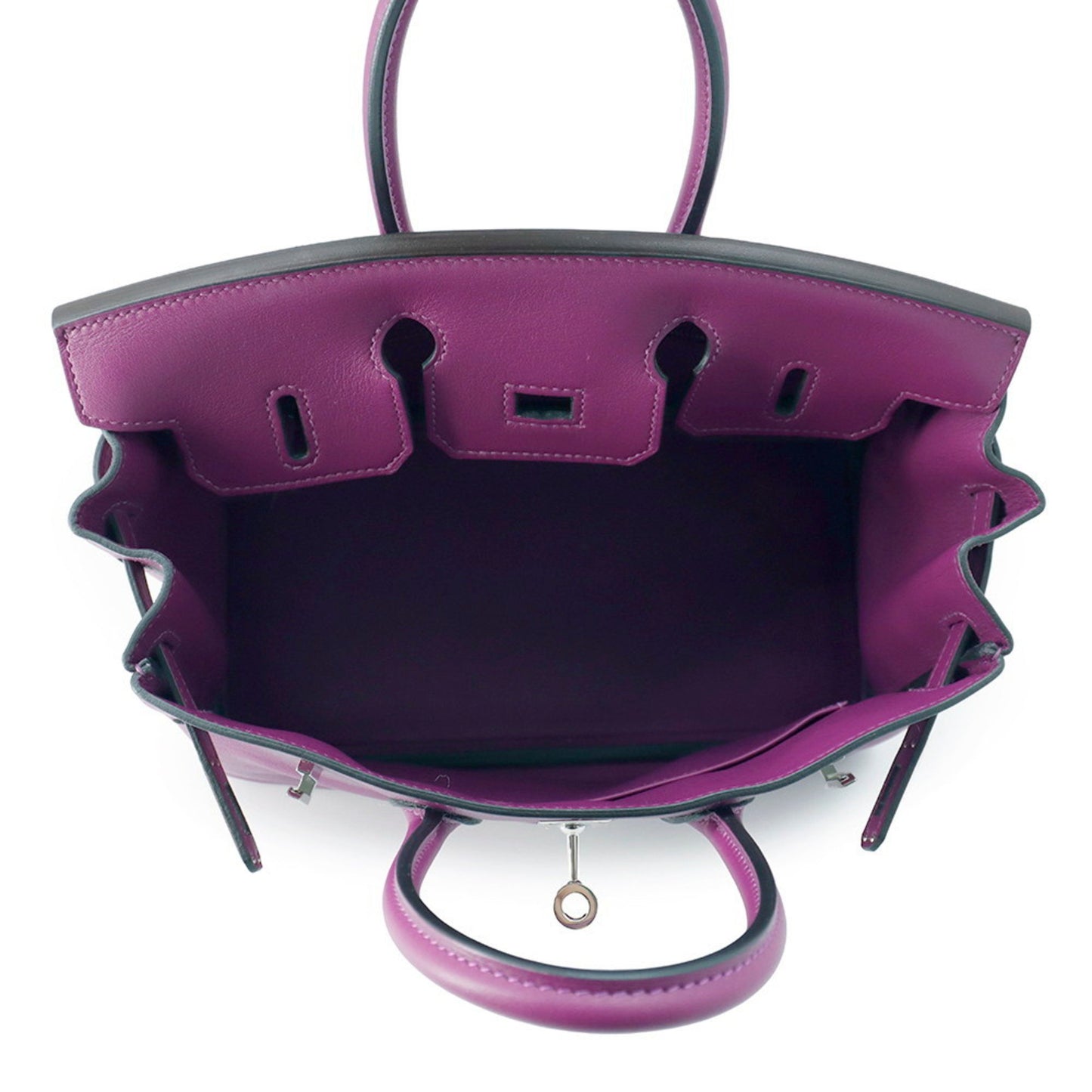 Hermès Purple Leather Birkin 25