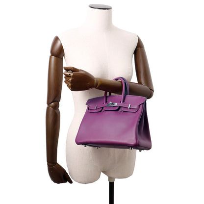 Hermès Purple Leather Birkin 25