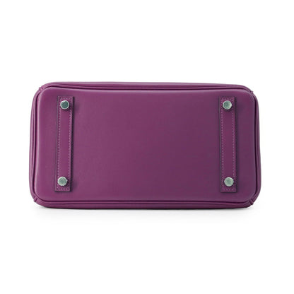 Hermès Purple Leather Birkin 25